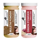 Park Daniel 100% Pure & Natural Mulethi Powder & Onion Powder 