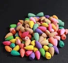 Combo of Ganeshji Smoke Fountain Incense Holder with 51 Pcs Back Flow Incense Cones 