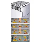 PVC Printed Refrigerator Top Cover & Mats 