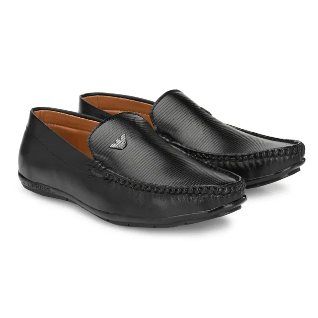 Loafers for Men (Black, 7)
