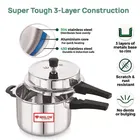 Stainless Steel Outer Lid Pressure Cooker 