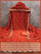 Embroidered Floral Patiala Suits for Women 
