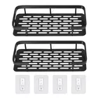 Wall-mounted Metal Bathroom Shelf Pack of 2