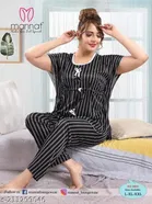 Satin Nightsuit for Women 