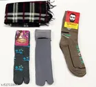 Woolen Socks with Muffler for Unisex 