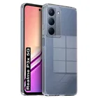 Artificial Leather Realme P3X 5G Back Cover 