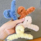 Fur Hair Clutcher for Women & Girls 