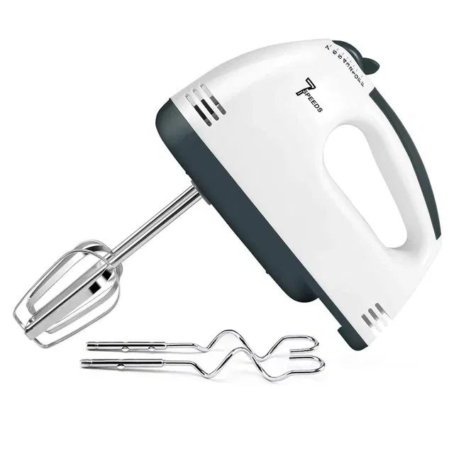 7 Speed 260 W Electric Whisk, Hand Blender (White, Pack of 1)