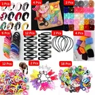 Set of 63 pcs Hair Accessories Combo for Women 