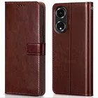 OPPO A59 5G Artificial Leather Mobile Flip Cover 