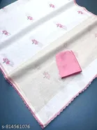 Soft Linen Cotton Saree for Women 
