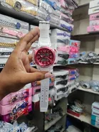 Leather Strap Analog Watch for Men 