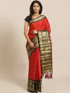 New Fancy Cotton Festive Sarees 