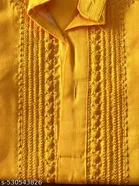 Chikankari Floral Embroidered Kurta Set for Men 
