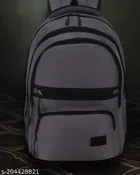 Nylon Backpack for Men & Women, Grey