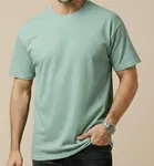 Polyester Round Neck T-shirt for Men, Multicolour, Pack of 2 