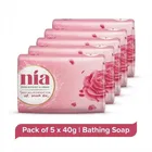 Nia Rose Extract & Cream Soap 5X40 g 