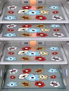 PVC Printed Refrigerator Top Cover with Mats 