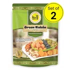 King Uncle Green Kishmish/ Raisins 250 g (Set of 2)