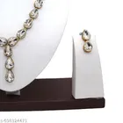 Stylish Kundan & Alloy Women’S Jewellery Set for Women, White