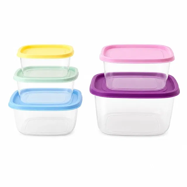 ALL TIME Prism Container Set (6600 ml, Set Of 5)