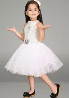 Netted Frock for Girls 