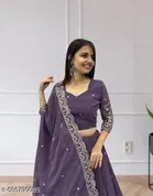 Embroidered Lehenga Choli for Women 