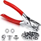 Grommet Setting Tool All Fabrics Men And Women Clothes Shoes, Belts, Bags, Crafts 100 Eyelets Grommets 