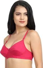 Cotton Blend Padded Bra for Women 