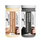 Park Daniel Premium White Sandalwood Powder & Activated Charcoal Powder 