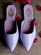 Patent Leather Mules for Women 