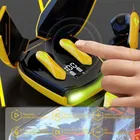 HOSS X-16 Gaming Wireless Earbuds [Yellow]
