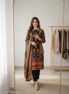 Bandhani Printed Jaipuri Designs Embroidered Top Bottom Duppata for Women 