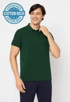 Solid Polo T-Shirt for Men 