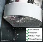 Plastic Bathroom Corner Shelves 