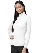 Women's Woollen High Neck Innerwear Thermal Top 