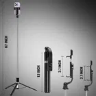 170cm Extendable 3 in 1 Selfie Stick Tripod [R1 large , 67 Inch]