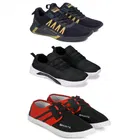 Men's Lace Up Lightweight Sports Shoes 