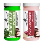 Park Daniel 100% Pure & Natural Curry Leaf Powder & Onion Powder 