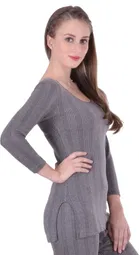 Polycotton Full Sleeves Thermal Set for Women 