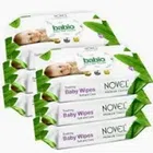 NOVEL Aloevera 72 Pcs Baby Wipes (Pack of 6)