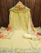 Embroidered Unstitched Suit for Women 