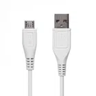 Micro USB Data Cable (White, 1 m)