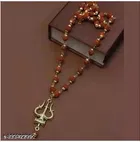 Gold Plated Rudraksh Beads Mala Chain for Men 