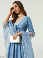 Acrylic Printed Kurta Set for Women 