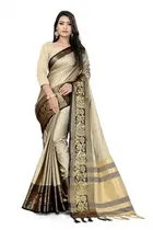 Cotton Embellished Saree for Women 