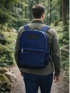 Lightweight Navy Blue School Backpack for Boys & Girls