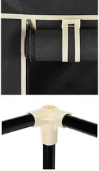 Non-Woven Collapsible Wardrobe Foldable Closet for Clothes, Almira DIY