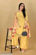 Embroidered Unstitched Suit for Women 