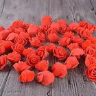 Polyester Artificial Rose Flowers 